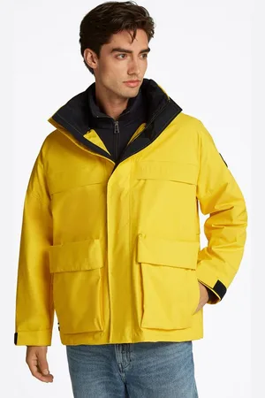 Tommy Hilfiger Outdoorjacke REGATTA MID LENGTH JACKET verstaubare Kapuze mit Reißverschlussfach