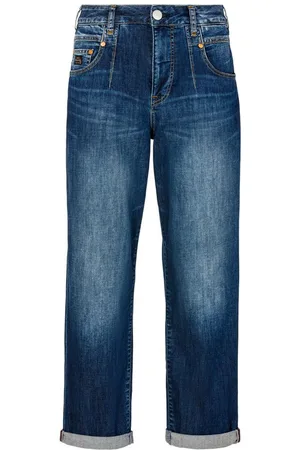 Herrlicher Straight-Jeans Brooke Recycled Denim Light krempelbar