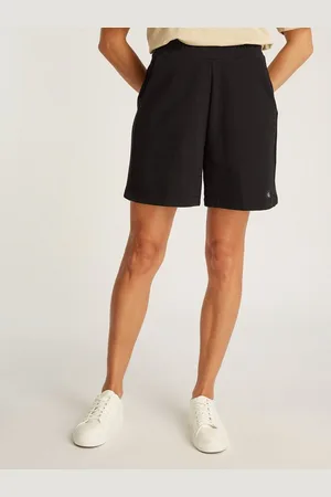 Calvin Klein Sweatshorts WOVEN LABEL SHORTS mit Logo