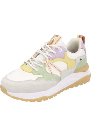 Rieker Bel Air Keilsneaker, Freizeitschuh, Halbschuh, Schnürschuh mit herausnehmbarem Fußbett