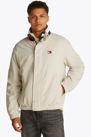 Tommy Hilfiger Allwetterjacke TJM DNA COLLAR ESS JACKET Mit Rundhalsausschnitt