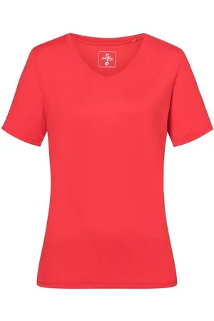 DEPROC-Active Funktionsshirt MORAY WOMEN Funktionsshirt mit V-Ausschnitt