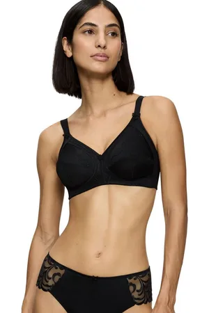 Triumph Bügelloser BH Doreen + Cotton 01 N (1-tlg) Klassiker mit Lochstickerei