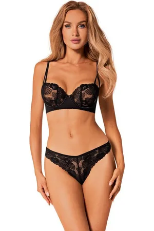 Obsessive Set: Bügel-BH Dessous-Set Serena Bustier-BH + String (Set) - Verkäufer: Andalous Dessous