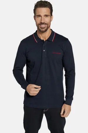 Jan Vanderstorm Langarm-Poloshirt TEUVO in zwei Farben - Verkäufer: VANDERSTORM VENTURES