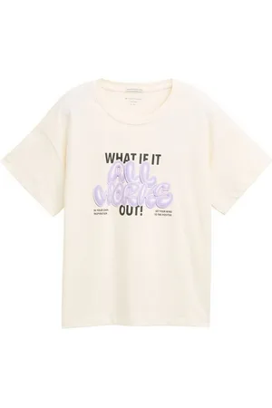 TOM TAILOR T-Shirt Oversize T-Shirt mit Print - Verkäufer: