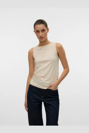 VERO MODA Tanktop VMMAGGIE BOATNECK TANK TOP VMA NOOS