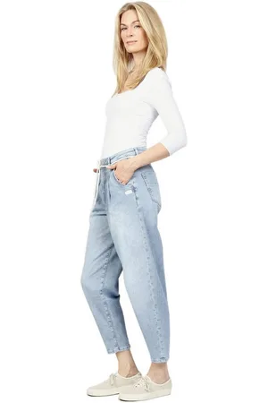 Gang Loose-fit-Jeans Silvia Jogger Balloon Fit (1-tlg) Kordel - Verkäufer: Apartmentshop