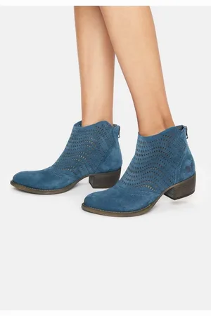 Felmini Stiefelette Leder Cowboy Stiefelette - Verkäufer: S4S Commerce