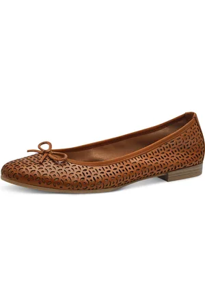 Tamaris Ballerina, Businessschuh, Halbschuh, Schlupfschuh mit hübscher Zierschleife