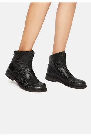Felmini Stiefelette Glattleder Schnürstiefelette - Verkäufer: S4S Commerce