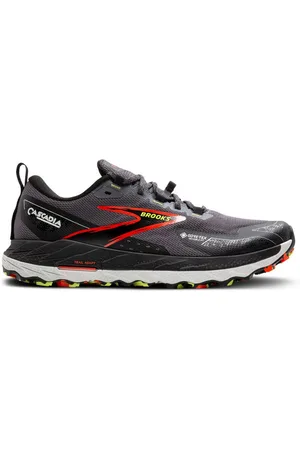 Brooks Cascadia 18 GTX BLACKENED PEARL/BLACK/TOMATO Laufschuh - Verkäufer: INTERSPORT Schwab