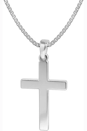 trendor Kette mit Anhänger mit Kreuz-Anhänger Silber 925 - Verkäufer: uhrcenter