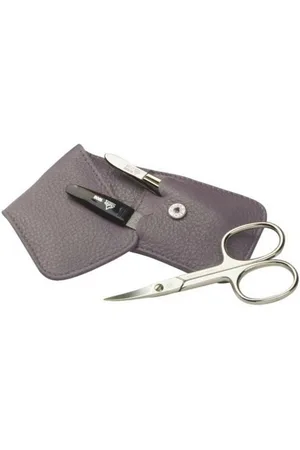Erbe Maniküre-Kosmetik-Etui -Manicure Taschenetui grau - Verkäufer: Luxus Parfümerie