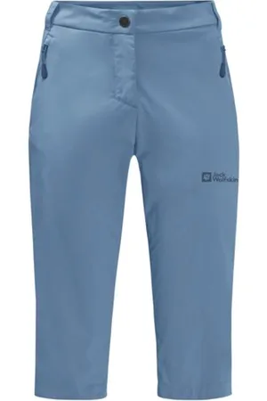 Jack Wolfskin Shorts ACTIVATE LIGHT 3/4 PANTS ELEMENTAL BLUE - Verkäufer: gue-sport