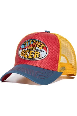 King kerosin Trucker Cap Trucker Cap "Titties and Beer" Herren Winered / Black (Basecap, Meshcap, Trucker Kappe) - Verkäufer: stuff-style