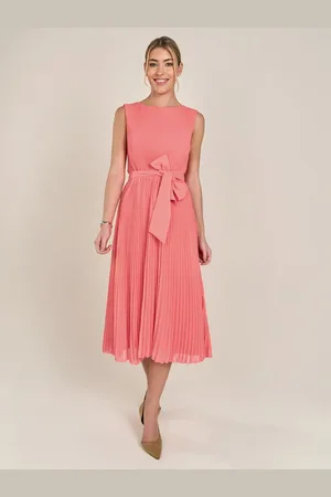 Apart Midikleid in Midi Länge mit allover Plissee Falten - Verkäufer: