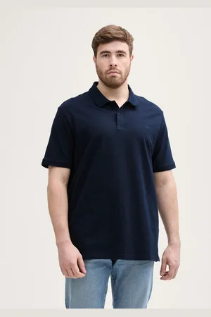 TOM TAILOR Poloshirt Plus Size - Piqué Poloshirt mit Logo-Stickerei - Verkäufer: TOM TAILOR