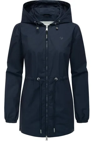 Ragwear Outdoorjacke Monadissimo B Leichte Kapuzenjacke mit Taillenzugband
