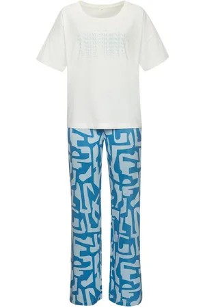 QS by s.Oliver Pyjama (2 tlg) mit grafischem Print