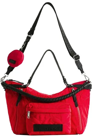 Desigual Handtasche Bols Prisma Libia - Handtasche 29 cm (fuchsia) (1-tlg) - Verkäufer: Markenkoffer