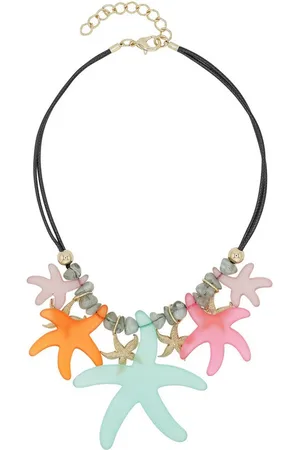 Alessandro Kette mit Anhänger Oceanique, Strand Koralle Feeling in multicolor