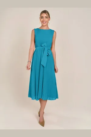 Apart Midikleid in Midi Länge mit allover Plissee Falten - Verkäufer: