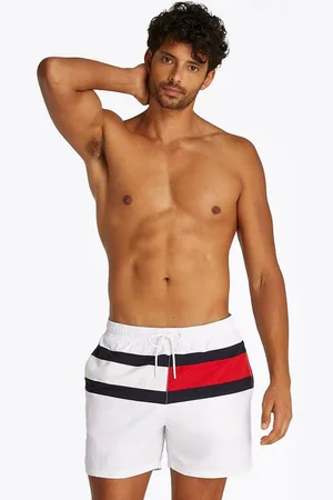Tommy Hilfiger Badeshorts MEDIUM DRAWSTRING mit großem Logo