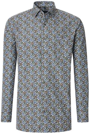 Casa Moda Businesshemd Businesshemd Print