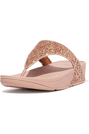 FitFlop LULU Zehentrenner, Badeschuh, Sommerschuh mit weichem Zehensteg