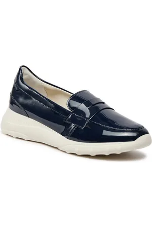 Geox Halbschuhe D Alleniee D45LPA 000HH C4002 Dunkelblau Schnürschuh - Verkäufer: Modivo_de