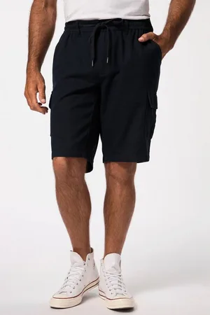 JP 1880 Bermudas Bermuda Leinenoptik Cargotaschen Elastikbund - Verkäufer: Popken Fashion Group