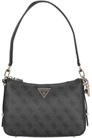 Guess Umhängetasche Eco Erica - Schultertasche 24 cm (coal logo) - Verkäufer: Markenkoffer