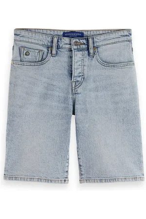 Scotch&Soda Jeansshorts Bermuda Jeansshorts in hellblauem Denim - Verkäufer: coolkids-store