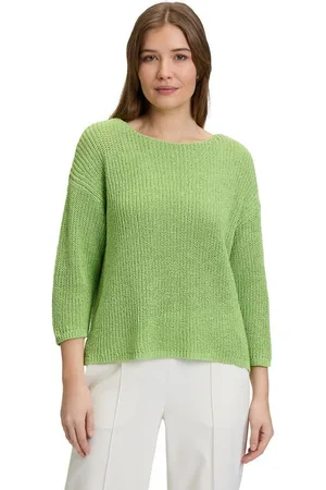 Betty Barclay Strickpullover Basic-Strickpullover mit Rippenstruktur (1-tlg) Struktur