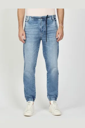 Gang 5-Pocket-Jeans 94MILO mit partiellem Gummibund