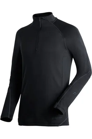 Maier Sports Funktionsshirt Roger funktionaler Herren Midlayer für Outdoor Touren und Ausflüge
