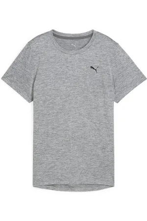 PUMA Trainingsshirt TAD ESSENTIALS Meliertes T-Shirt Damen