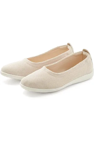 vivance collection Slipper, Ballerina in leichter Mesh-Optik VEGAN