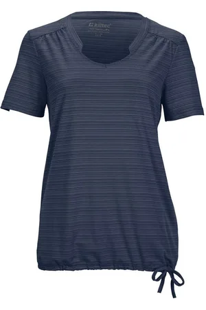 Killtec T-Shirt KOS 46 WMN TSHRT Schnelltrocknend, feuchtigkeitstransportierend, verstellbarer Saum