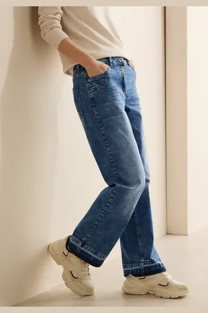 CECIL 5-Pocket-Jeans Style Neele mit weit geschnittenen Beinen