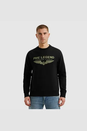 PME Legend™ Sweatshirt Crewneck soft terry with logo mit Logo Stickerei