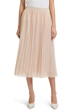 Betty & Co Midirock Betty & Co Midirock mit Plissee Plissee