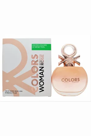 Benetton Eau de Toilette Benetton Colors Woman Rose Eau de Toilette 80ml Spray - Verkäufer: Parfümerie Wilhelm Haas