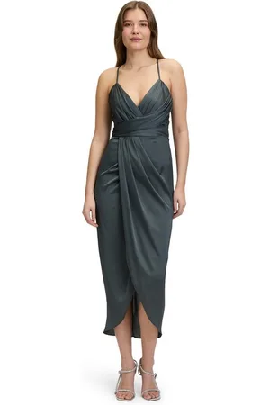 Vera Mont Abendkleid Abendkleid mit Raffung Material