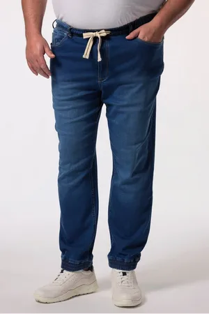 Men Plus 5-Pocket-Jeans Men+ Superstretch-Schlupfjeans Straight Fit - Verkäufer: Popken Fashion Group