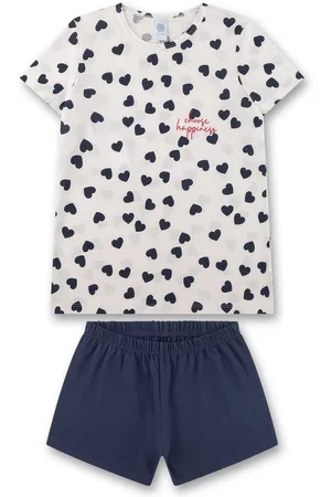 Sanetta Pyjama Mädchen Pyjama Baumwolle (2 tlg) - Verkäufer: Yourfashionplace