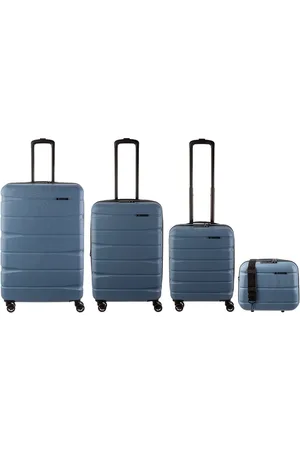 Franky Kofferset A-B-S13 4er Kofferset 55/66/76 mit Beautycase Hartschalenkoffer, 4 Rollen, (4 tlg) - Verkäufer: TOP TWO online