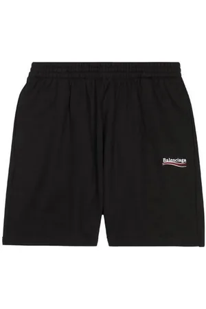 Balenciaga Relaxshorts Logo Print Shorts Baumwolle Herren - Verkäufer: wellStyled