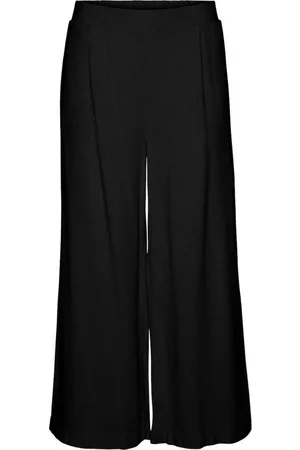 VERO MODA Culotte VMMYMILO H/W CULOTTE PANT WVN GA mit Leinen